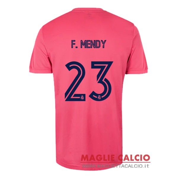 nuova maglietta real madrid 2020-2021 f. mendy 23 seconda